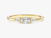 Oval Glow Promise Ring