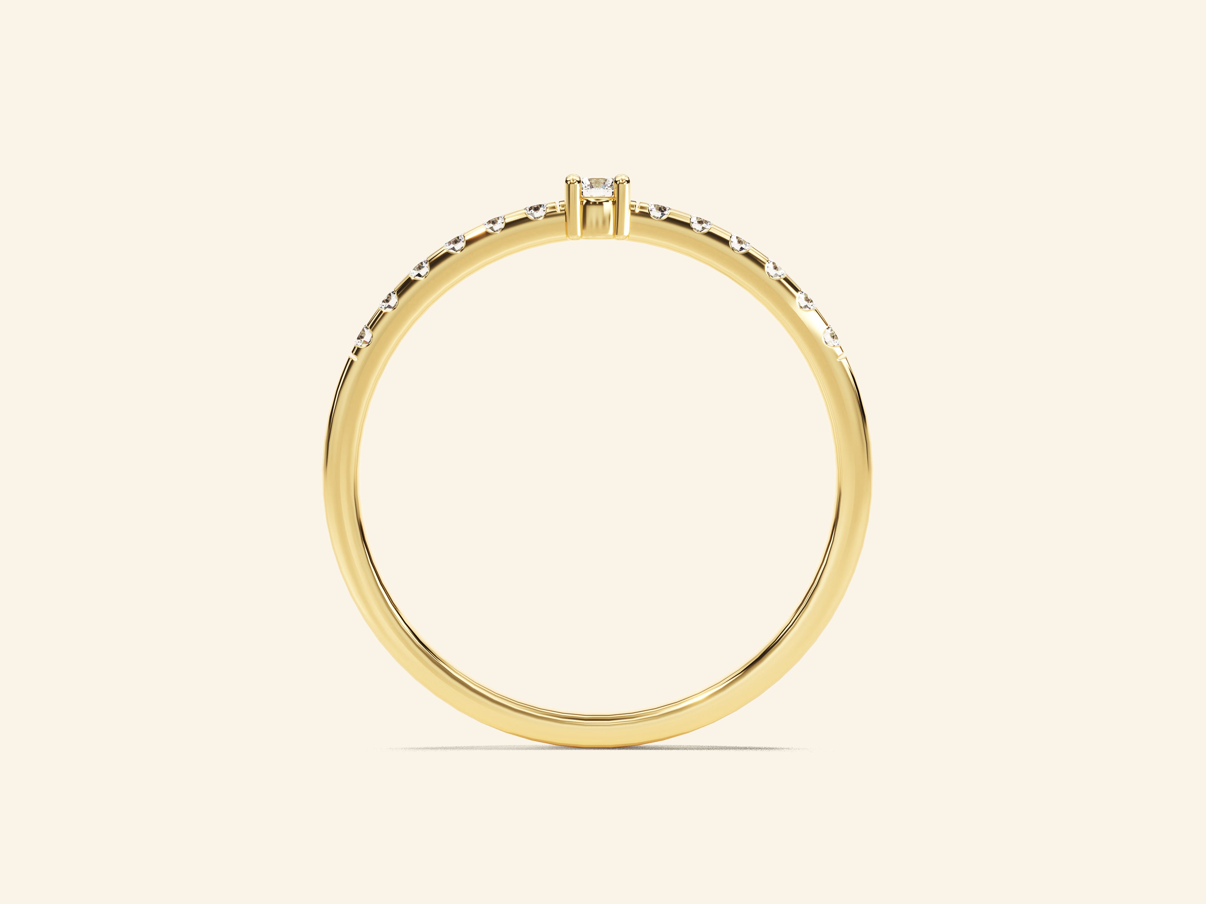 Pave Promise Ring