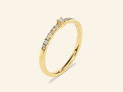 Pave Promise Ring