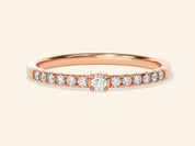 Pave Promise Ring
