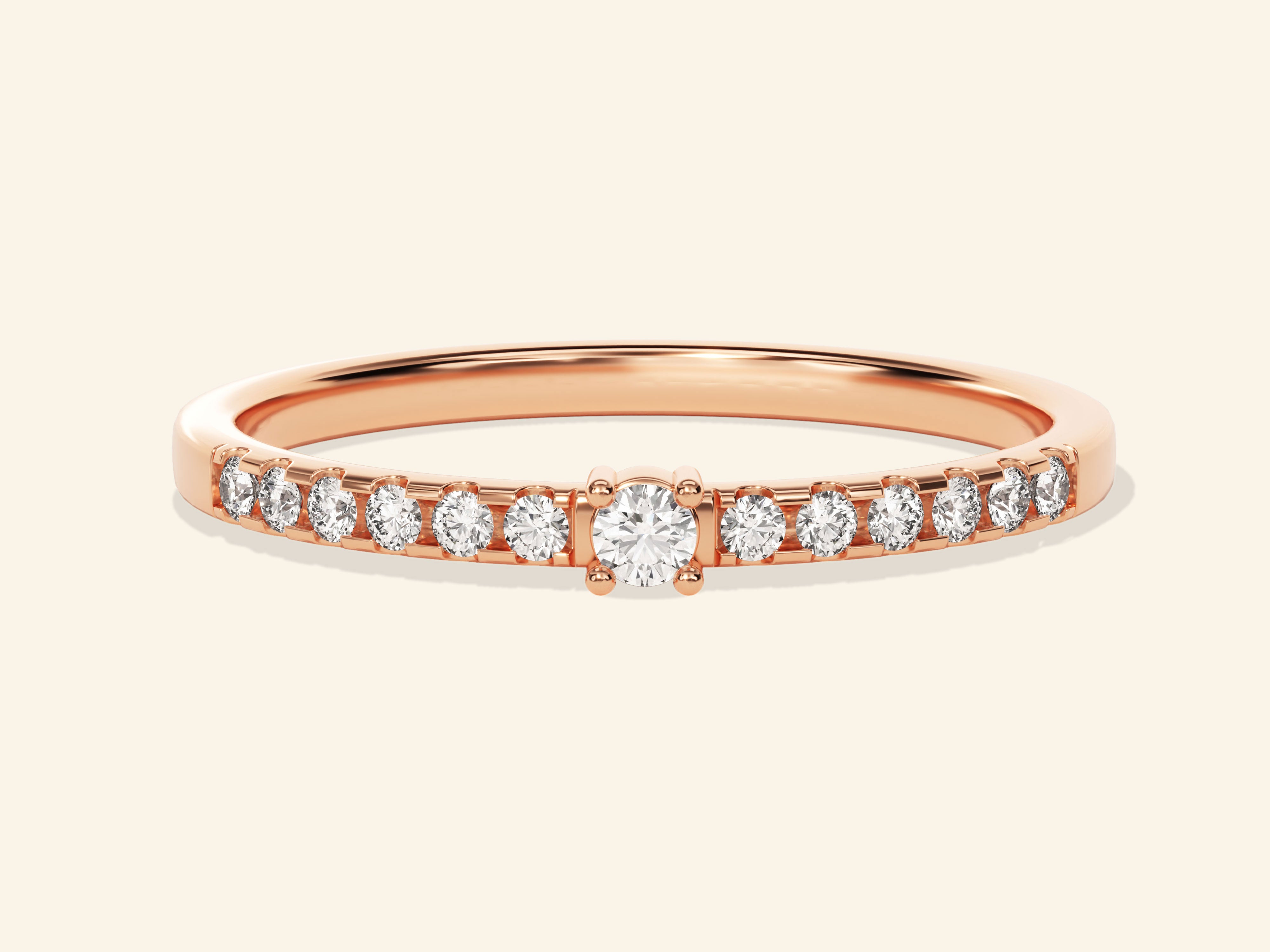 Pave Promise Ring