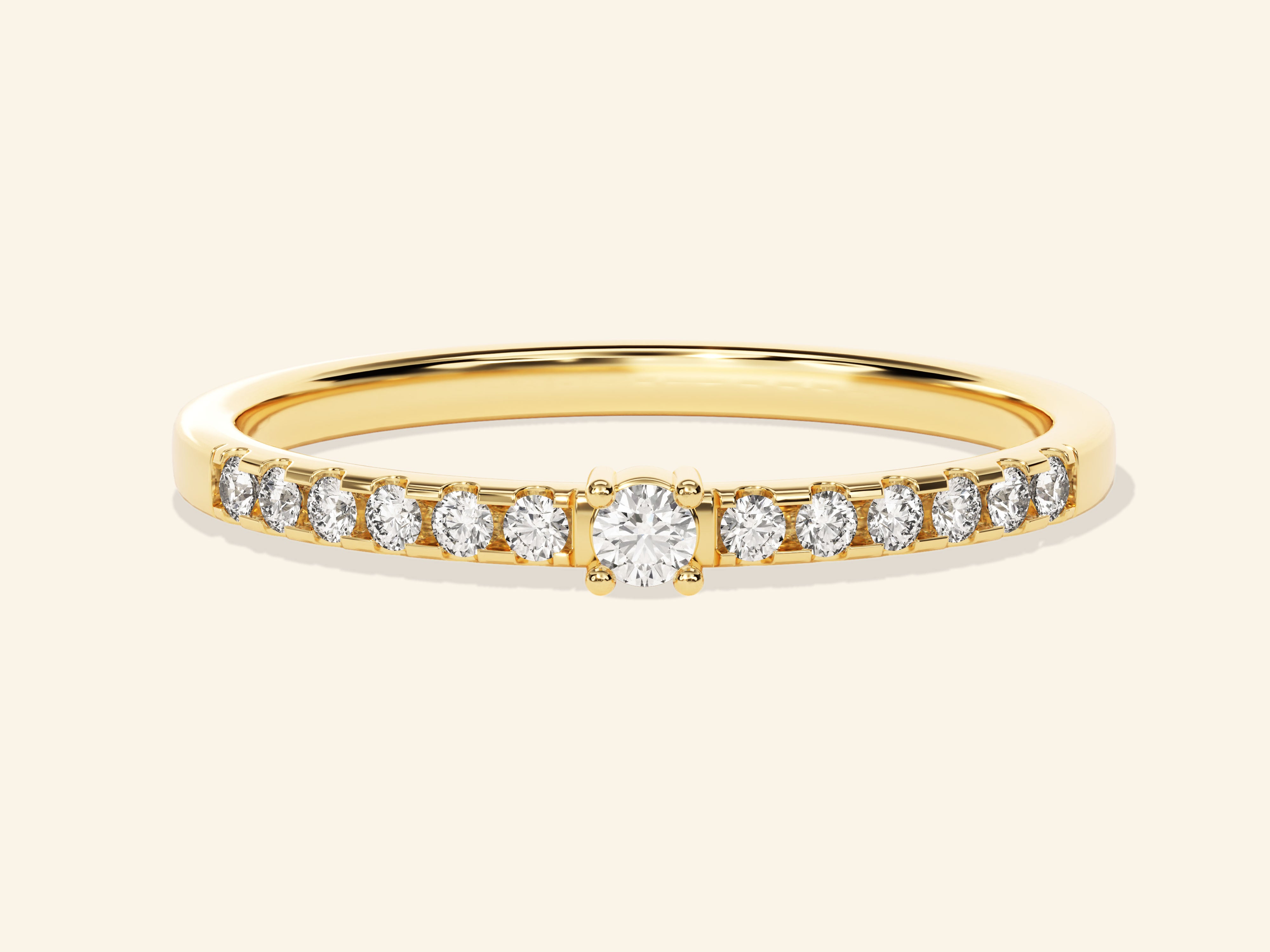 Pave Promise Ring