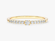 Delicate Prong Promise Ring