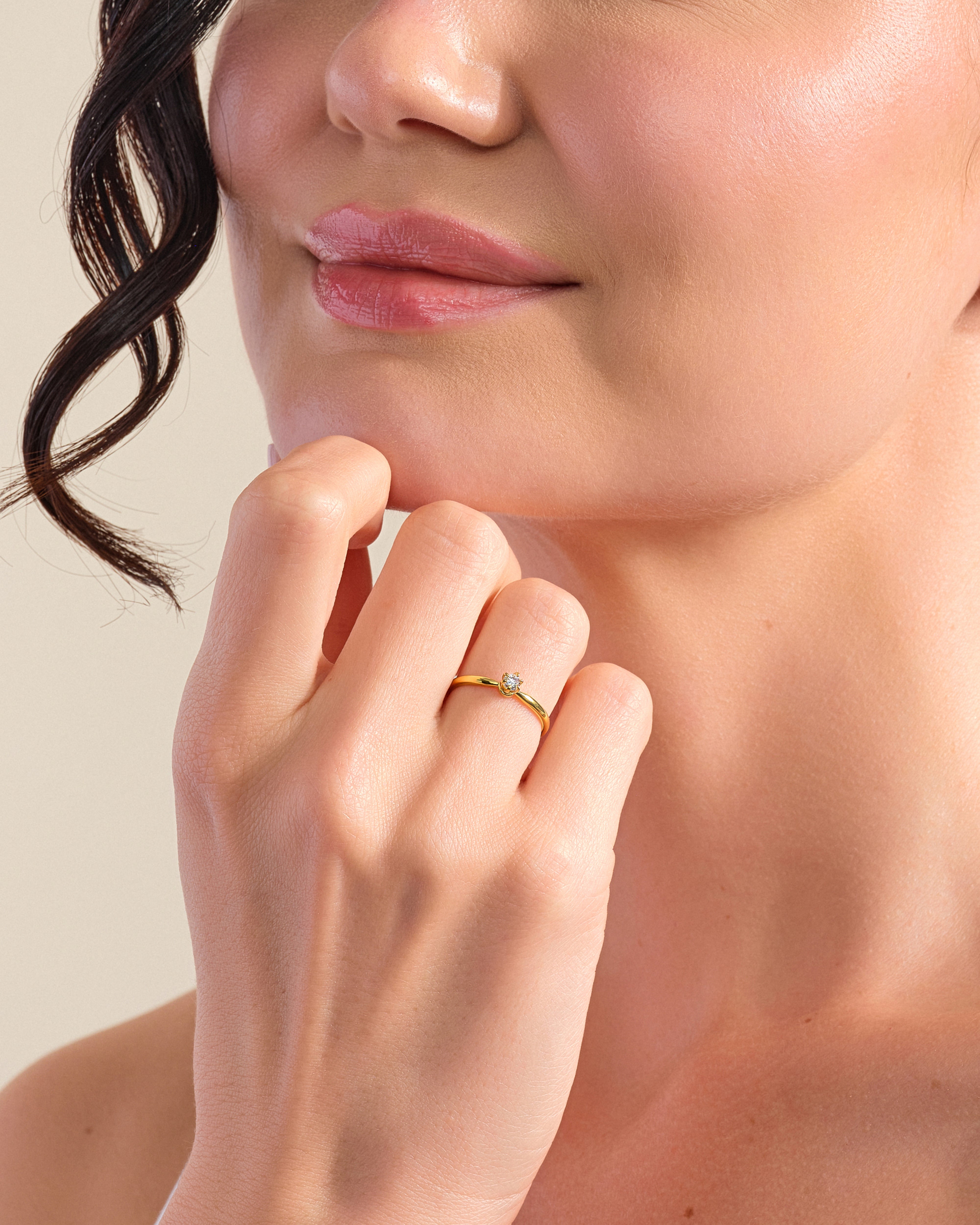 Classic Solitaire Promise Ring