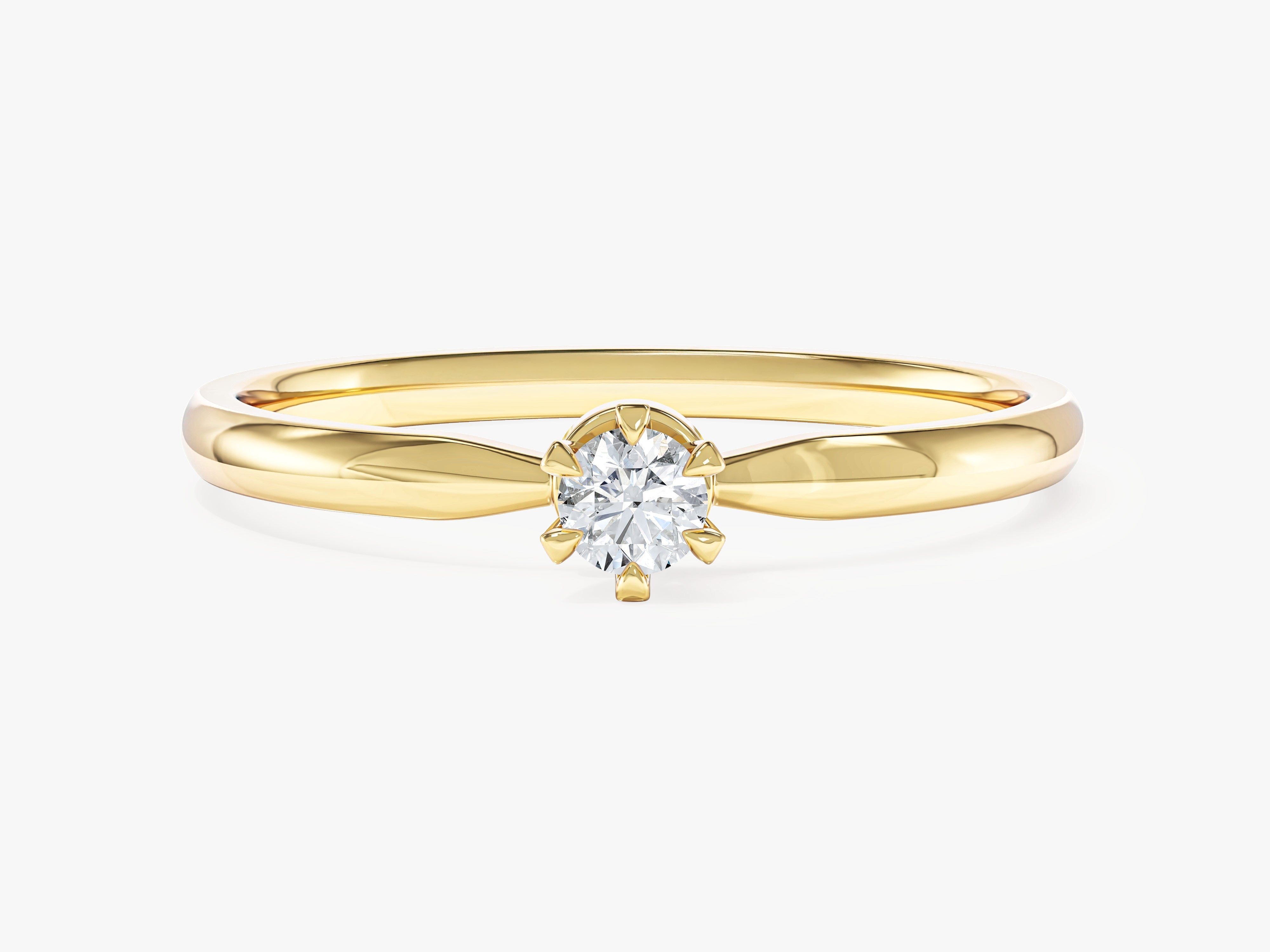 Classic Solitaire Promise Ring