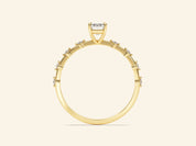 Emerald Cut Promise Ring
