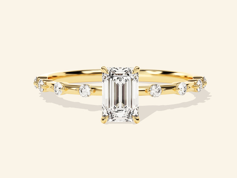 Emerald Cut Promise Ring