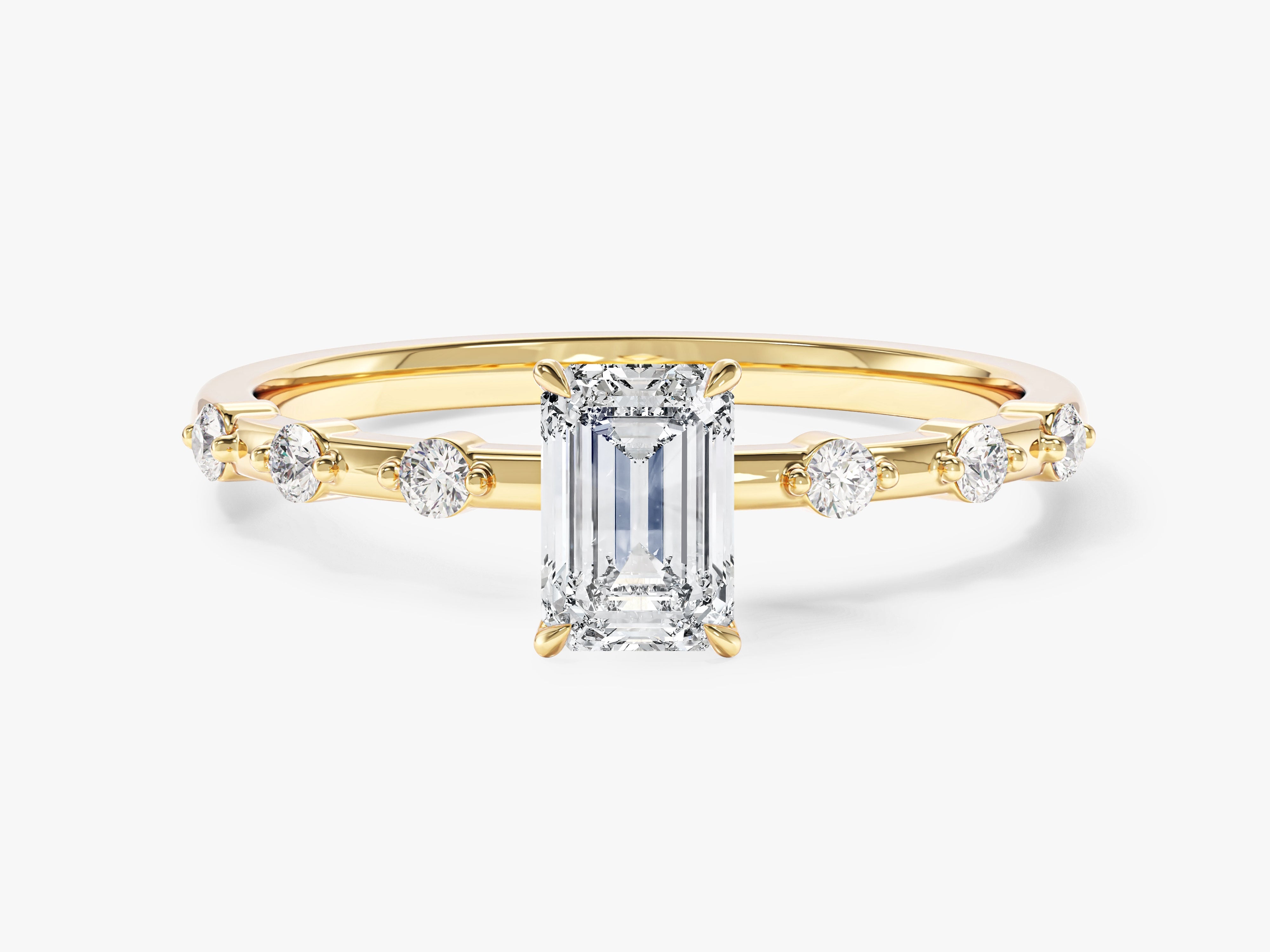 Emerald Glow Promise Ring
