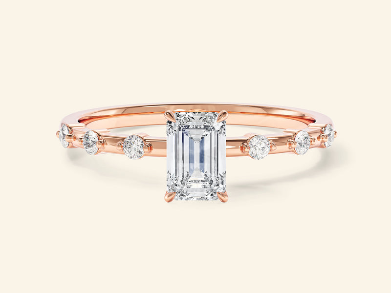 Emerald Cut Promise Ring