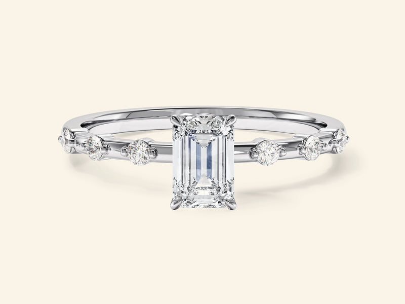 Emerald Cut Promise Ring