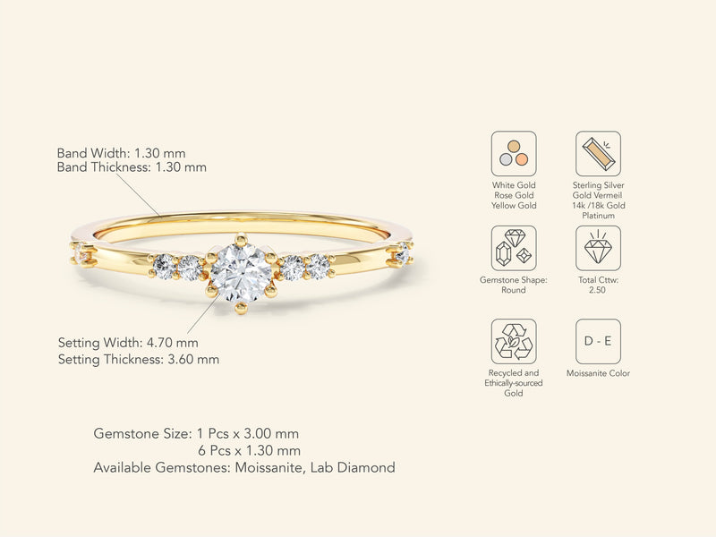 Scattered Promise Ring