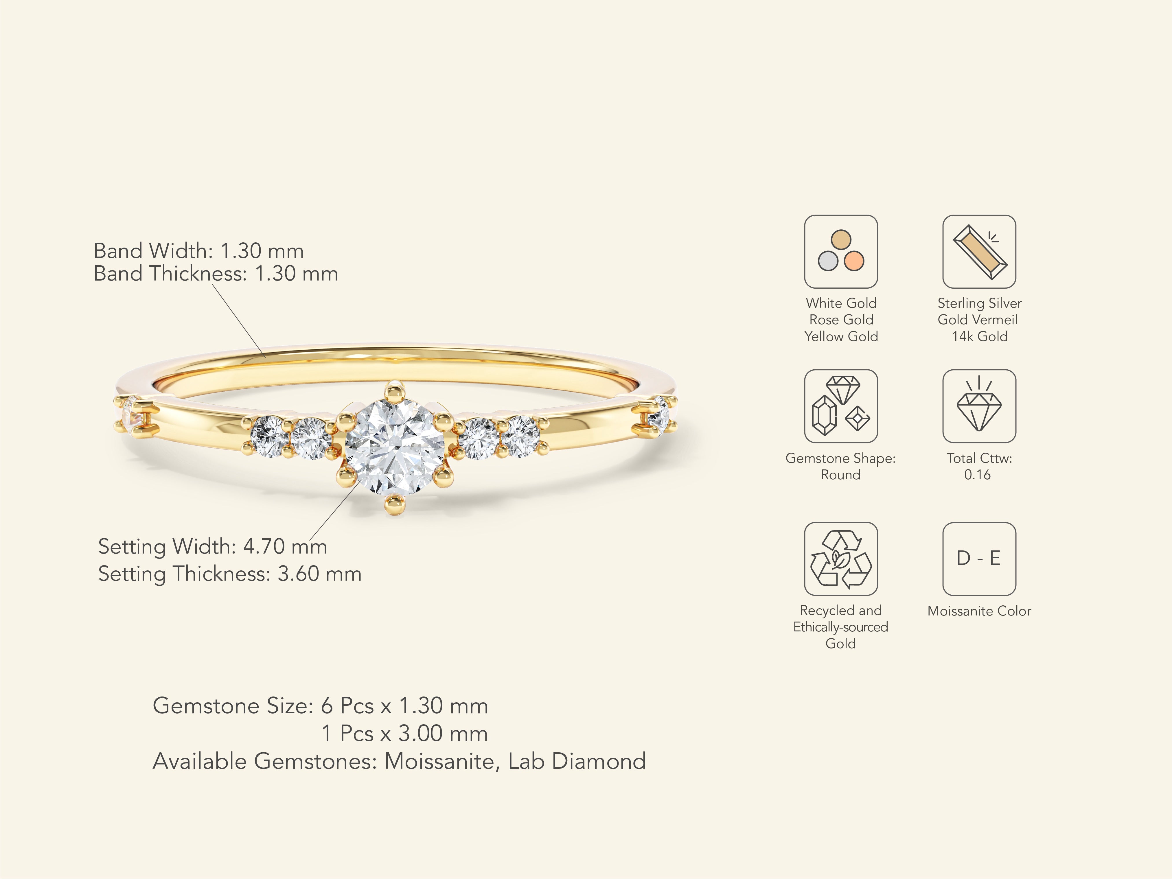 Scattered Promise Ring