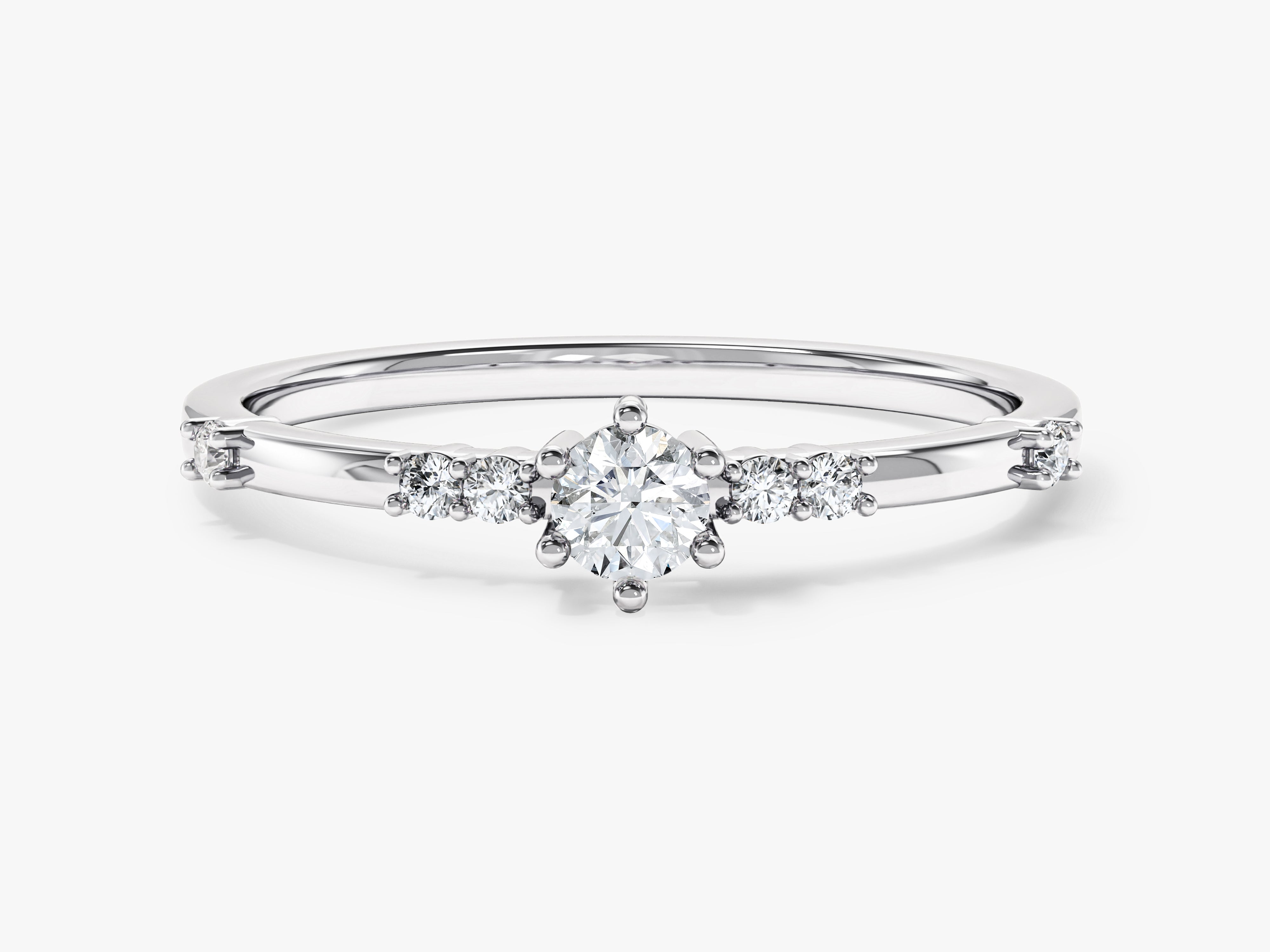 Scattered Sparkle Promise Ring