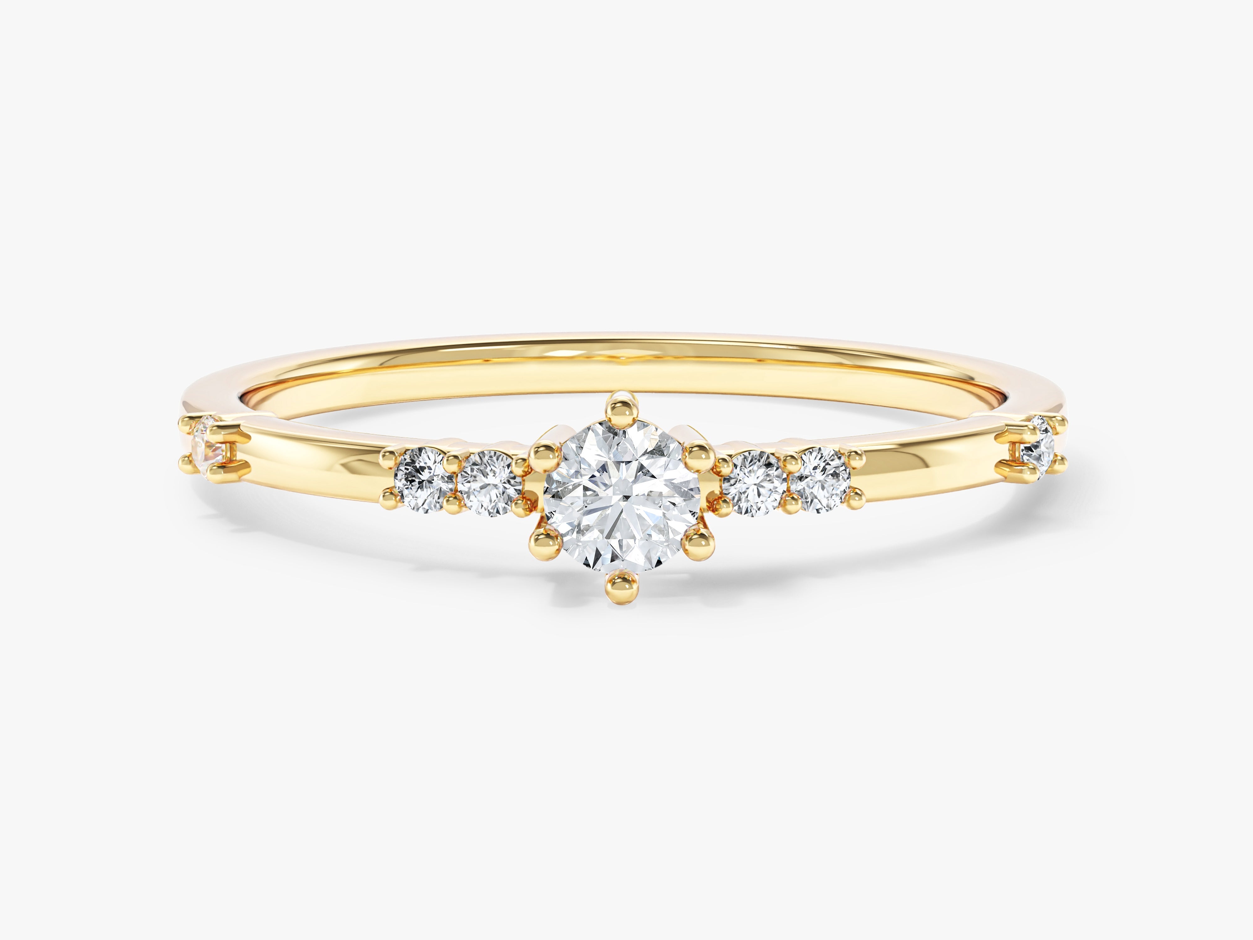 Scattered Sparkle Promise Ring