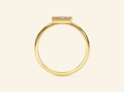 Baguette Promise Ring