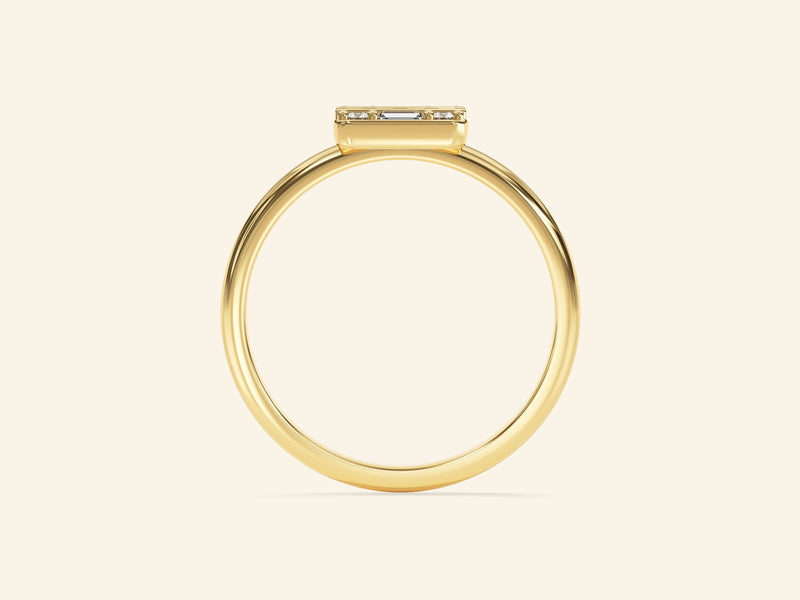 Baguette Promise Ring