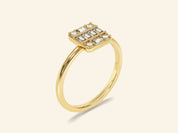 Baguette Promise Ring