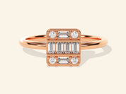 Baguette Promise Ring