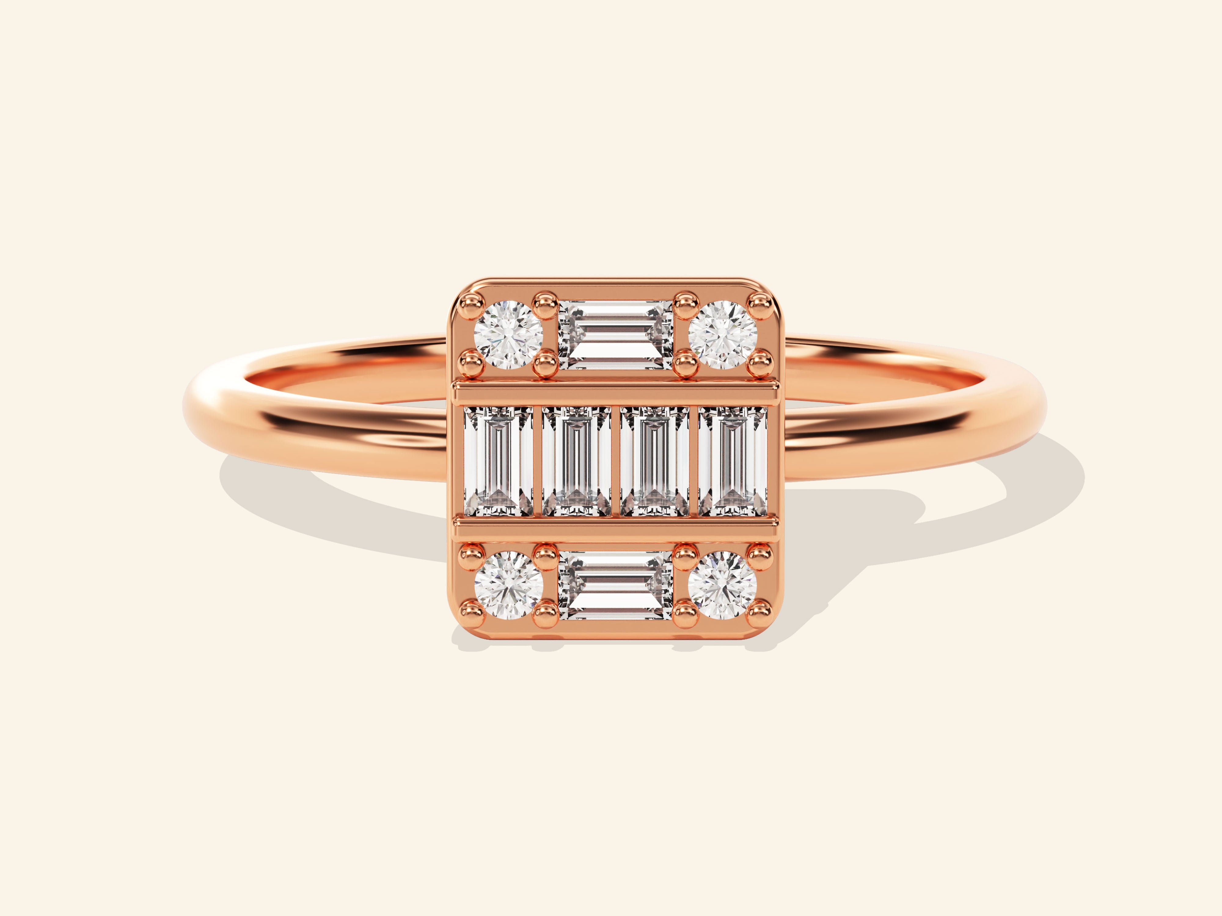Baguette Promise Ring