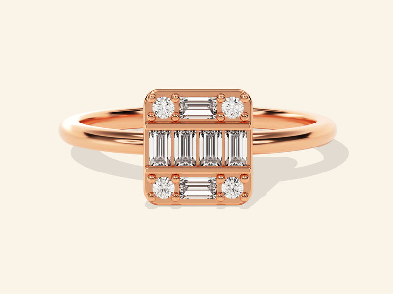 Baguette Promise Ring