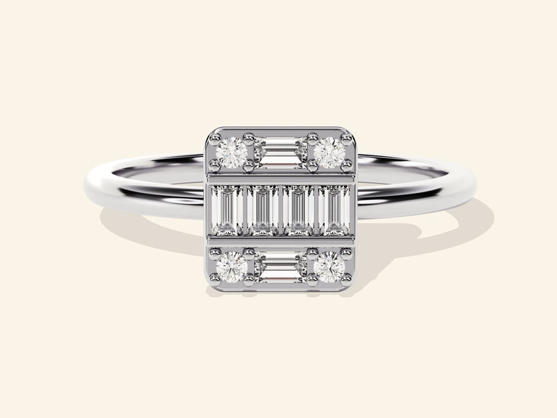 Baguette Promise Ring