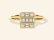 Baguette Promise Ring