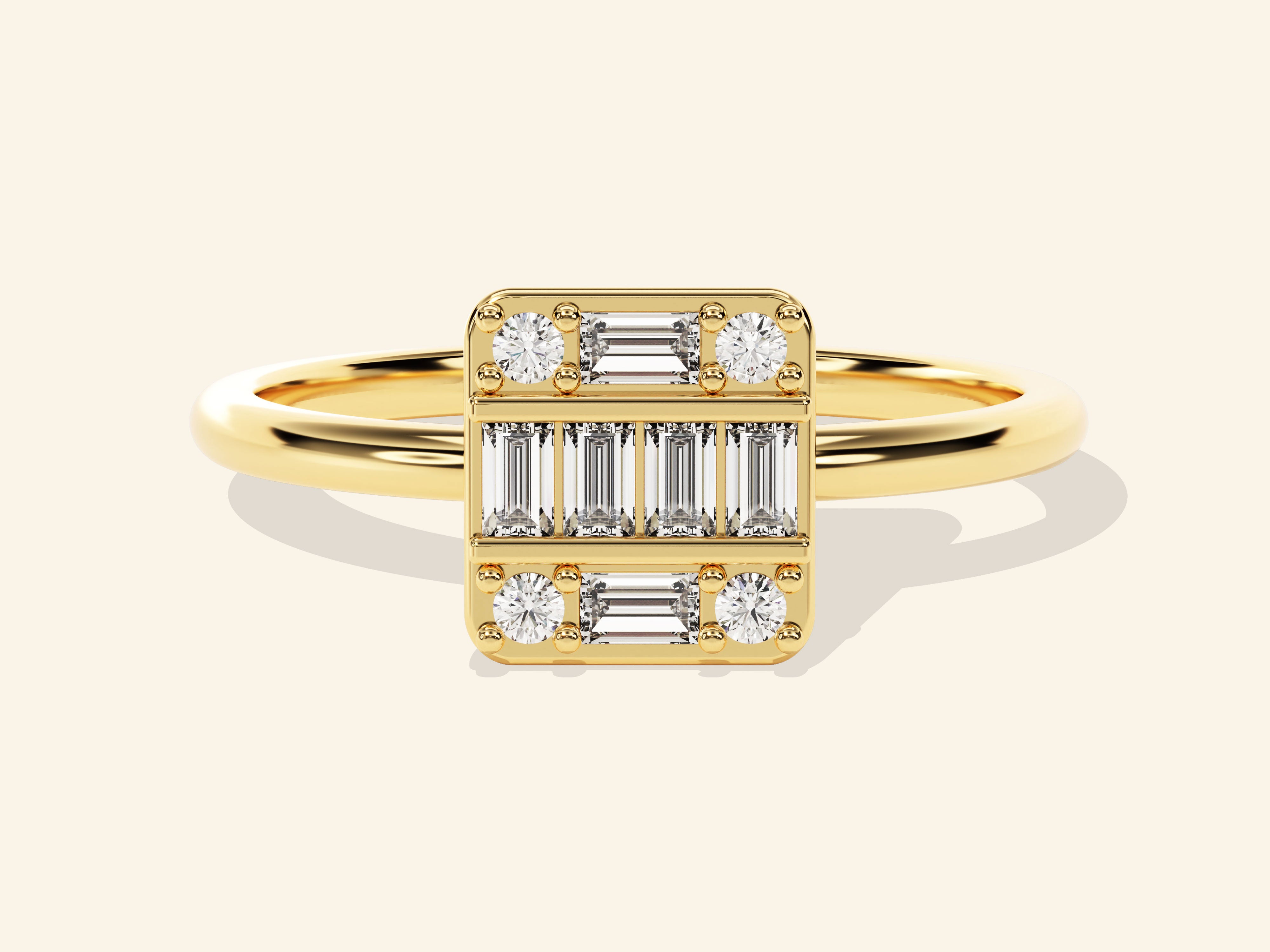 Baguette Promise Ring