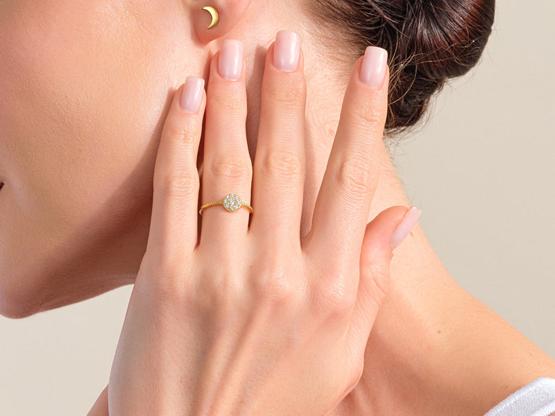 Twisted Bloom Ring