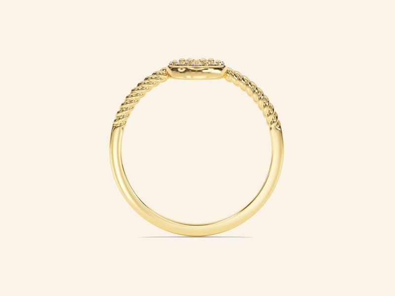 Twisted Bloom Ring