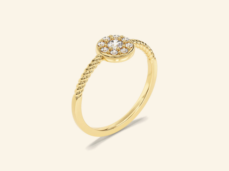 Twisted Bloom Ring
