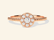 Twisted Bloom Ring