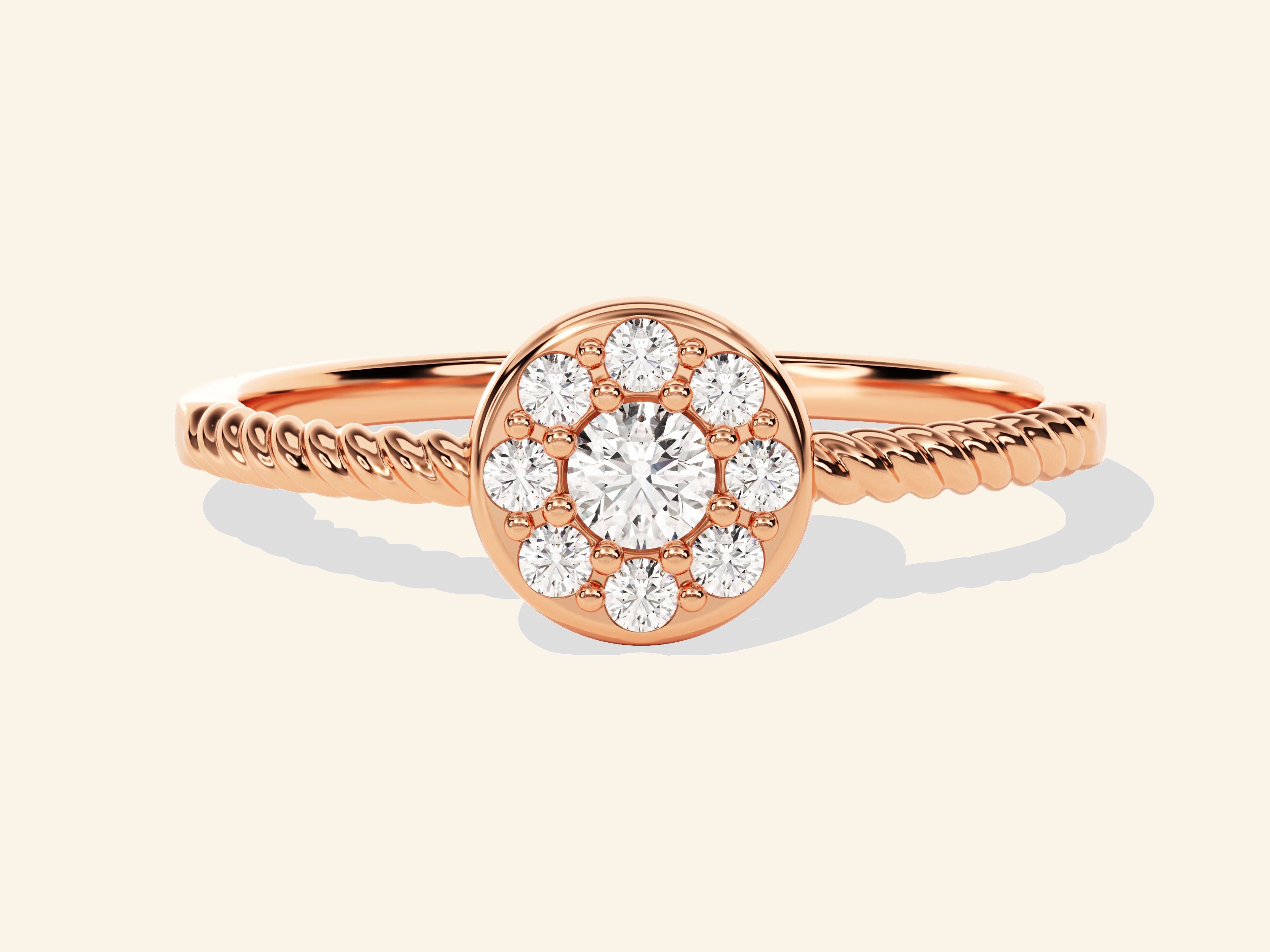 Twisted Bloom Ring