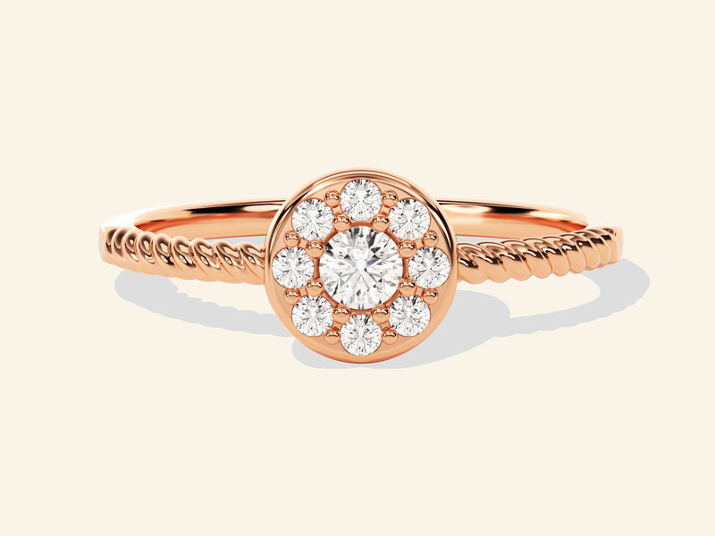 Twisted Bloom Ring