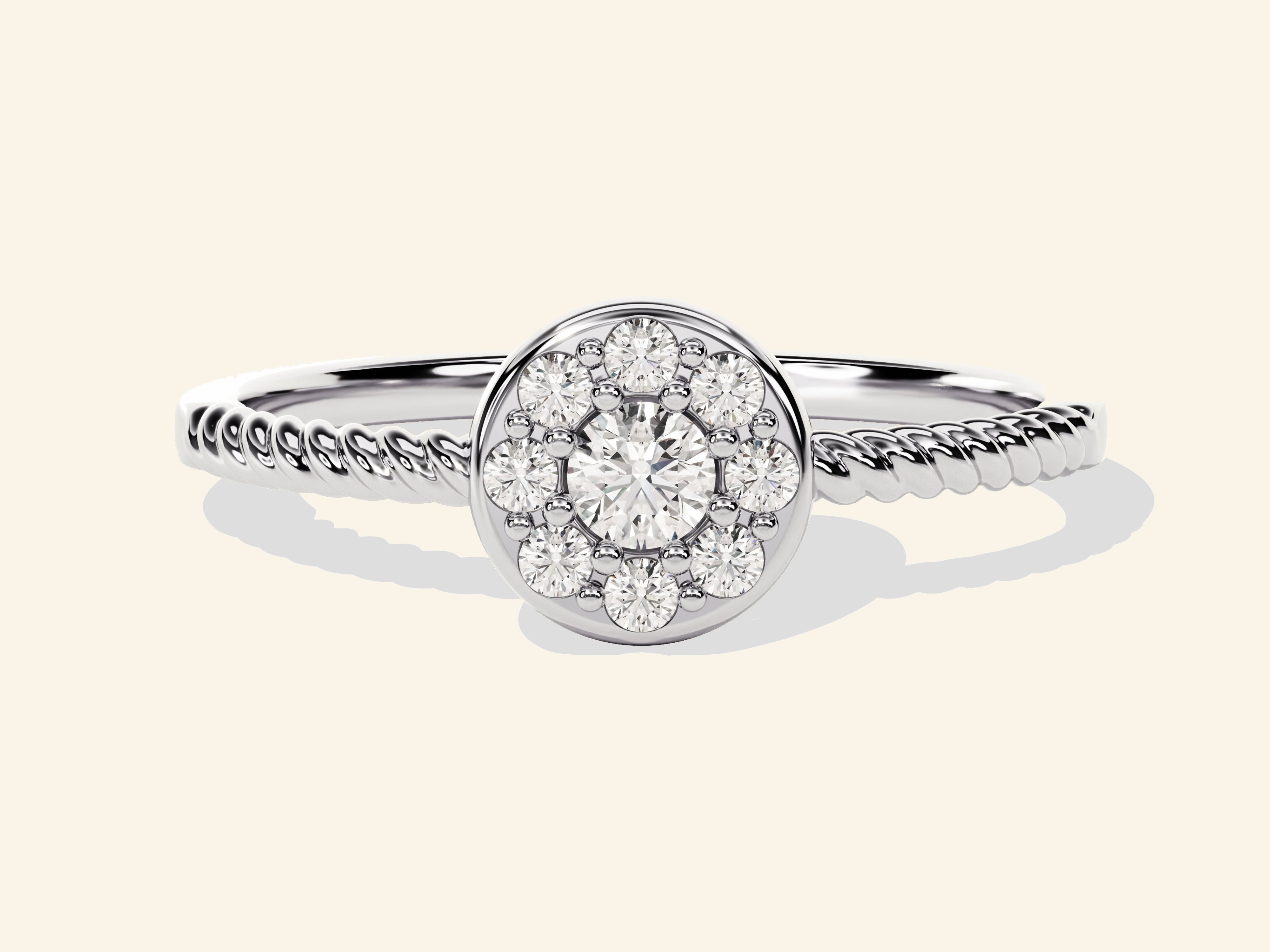 Twisted Bloom Ring