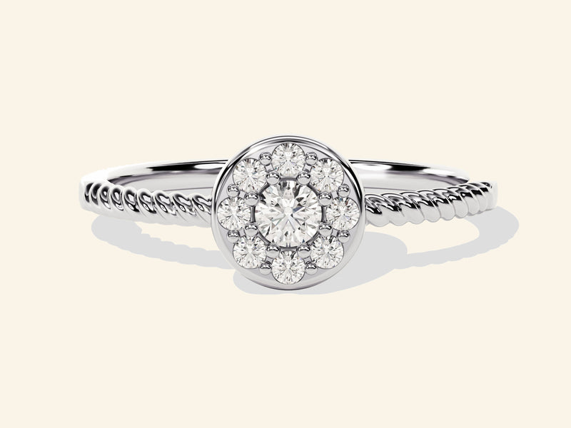Twisted Bloom Ring