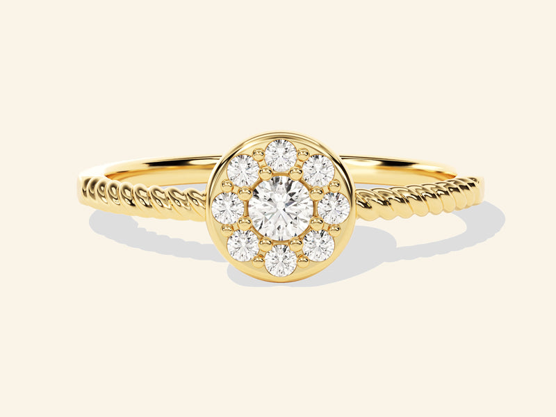 Twisted Bloom Ring