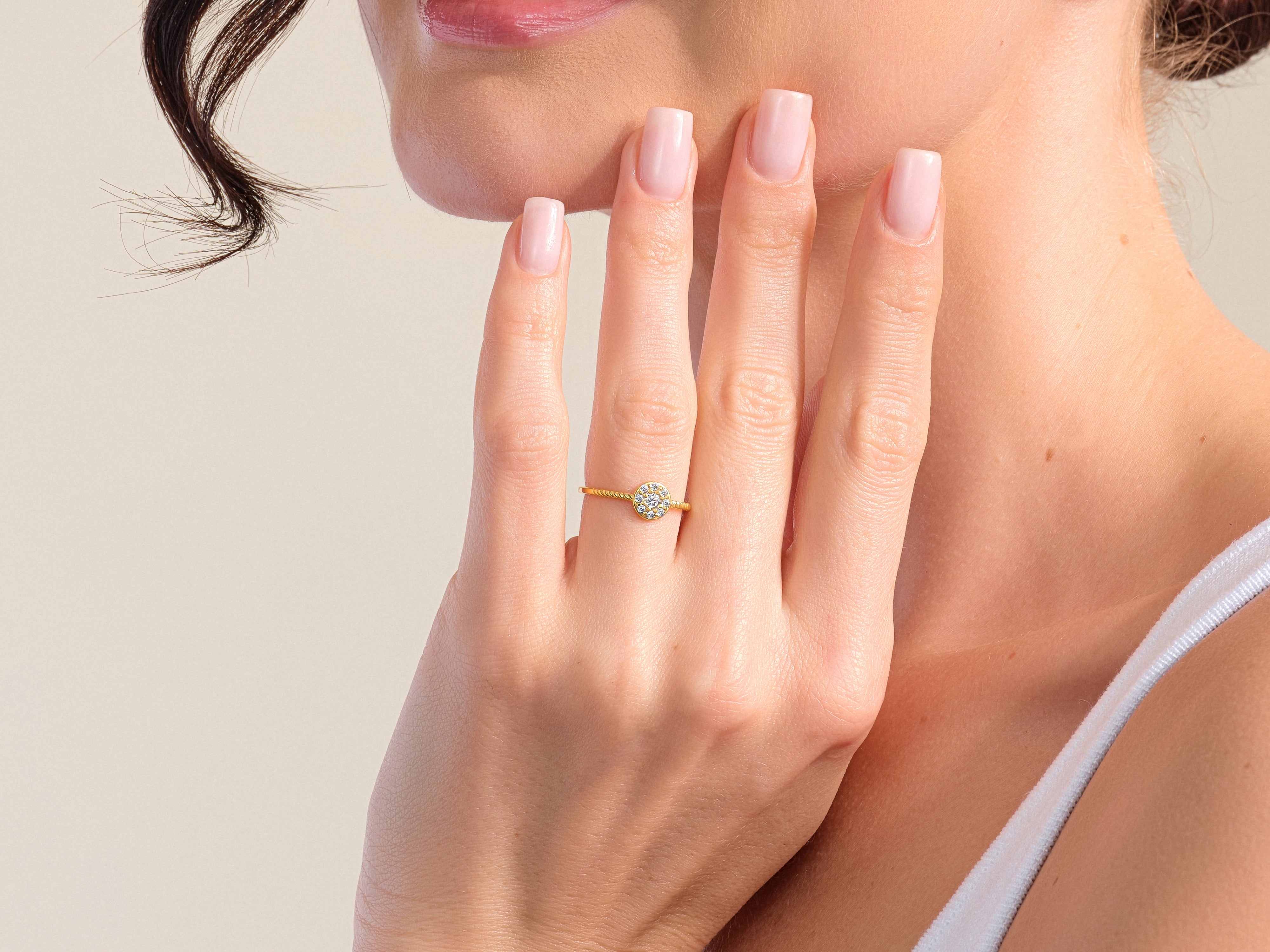 Twisted Bloom Ring