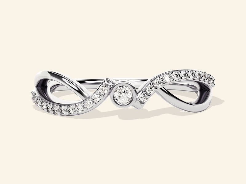 Dual Band Promise Ring