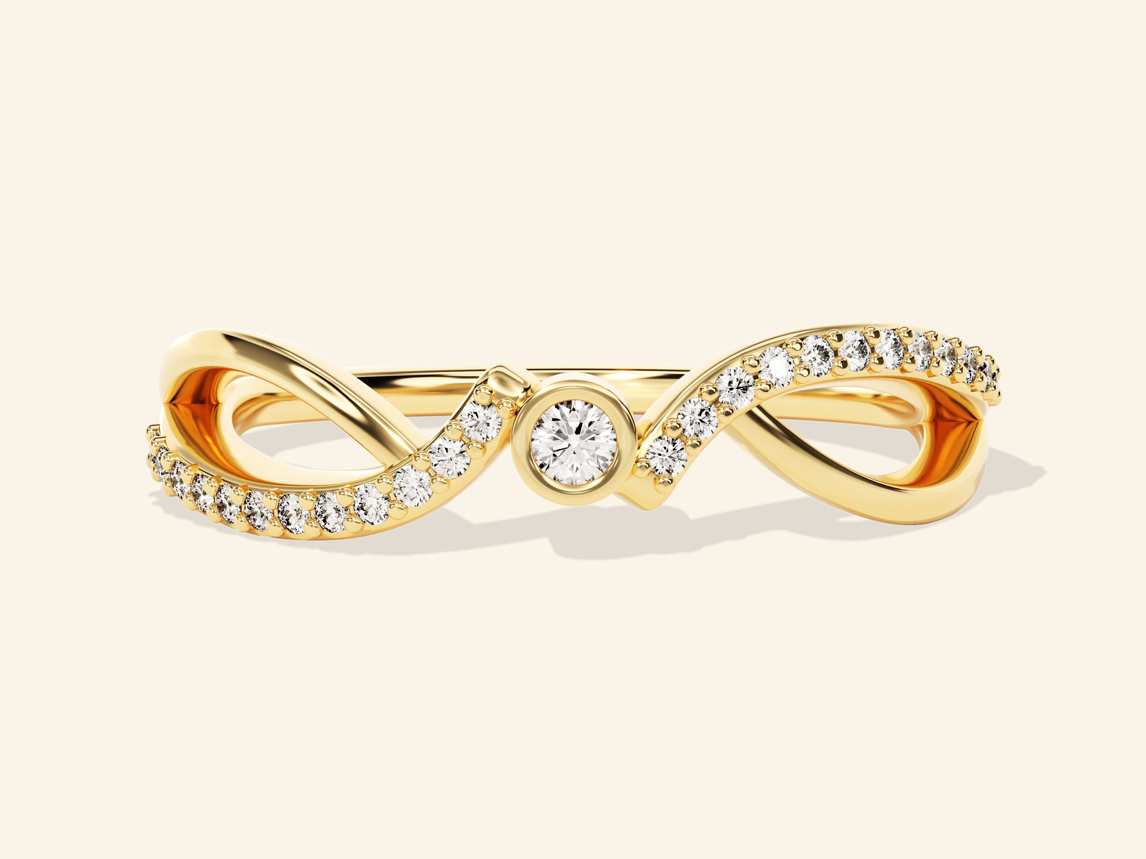 Dual Band Promise Ring