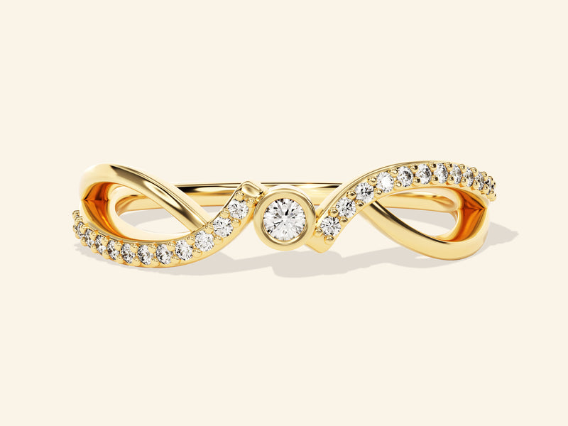 Dual Band Promise Ring