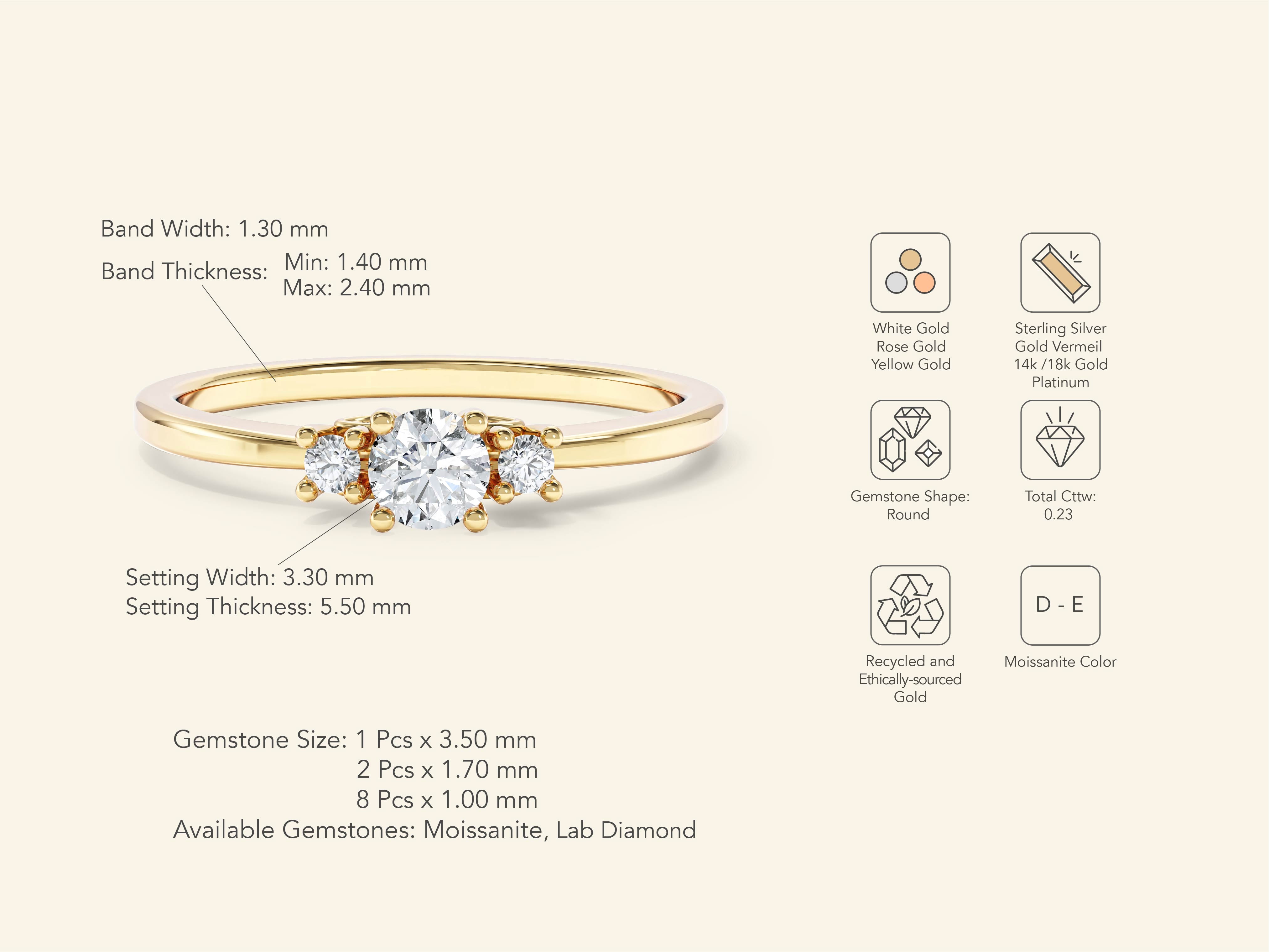 Trio Promise Ring
