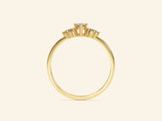 Floral Promise Ring