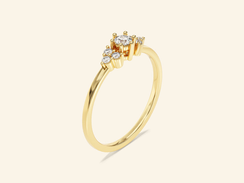 Floral Promise Ring