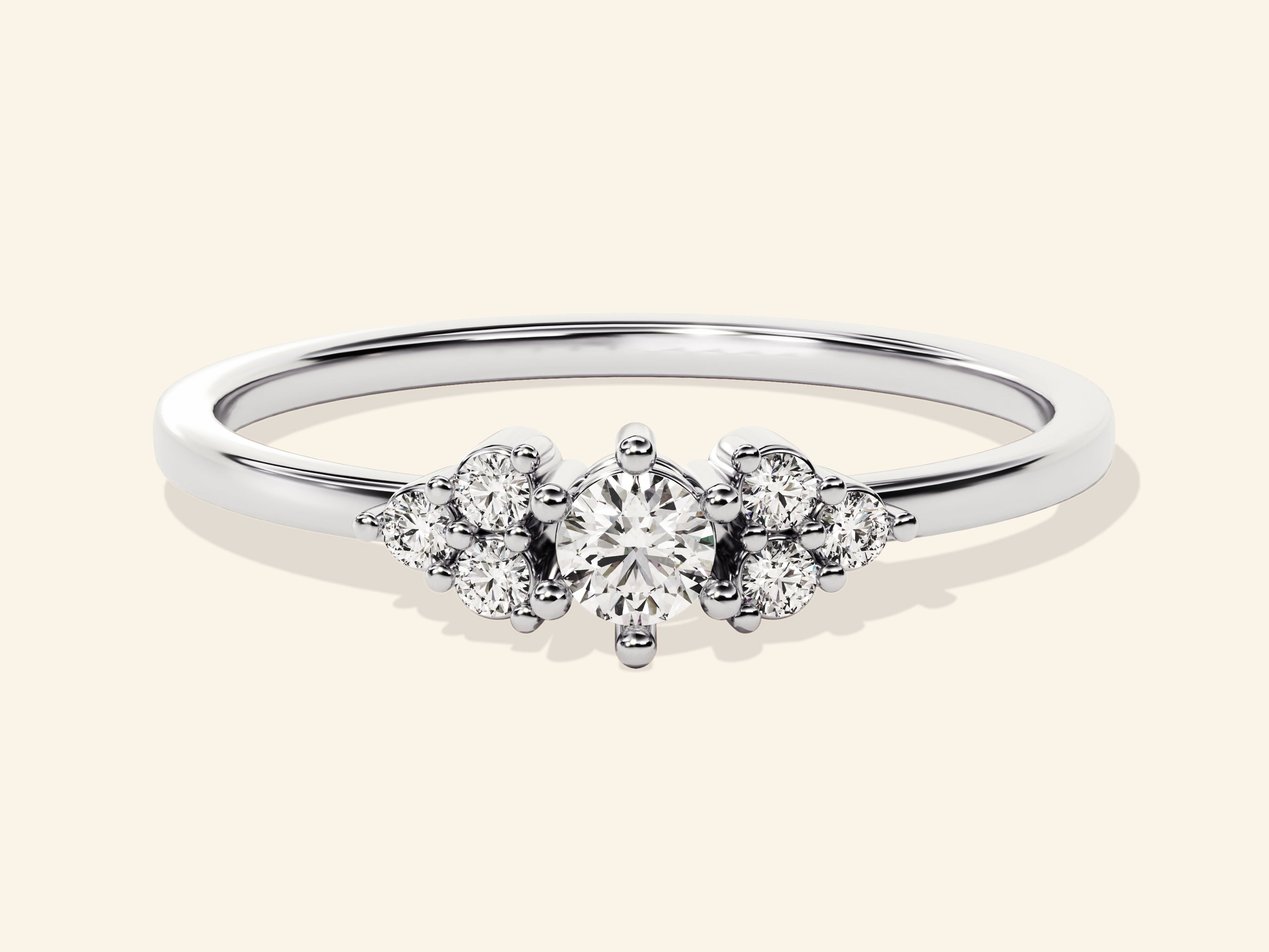 Floral Promise Ring