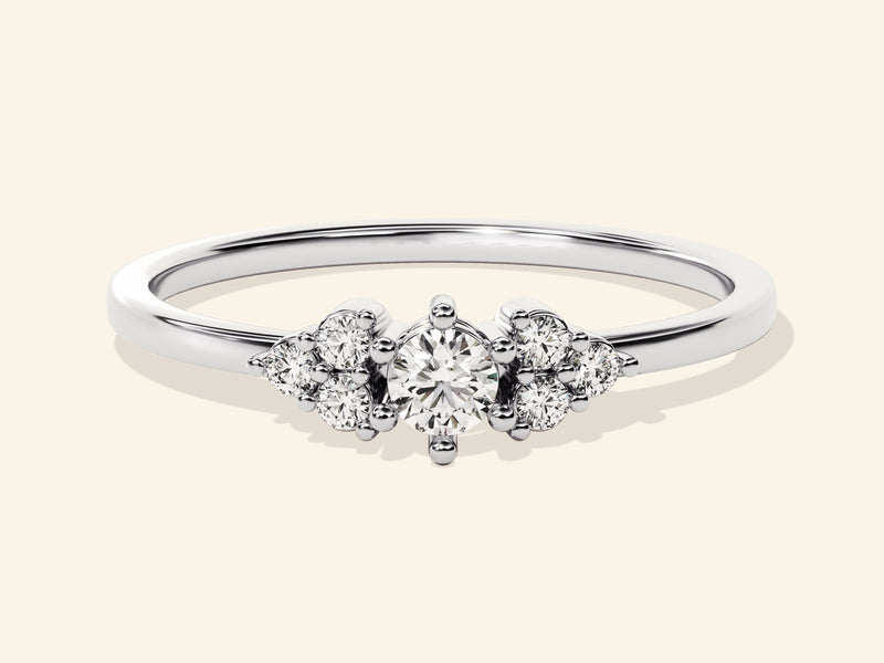 Floral Promise Ring