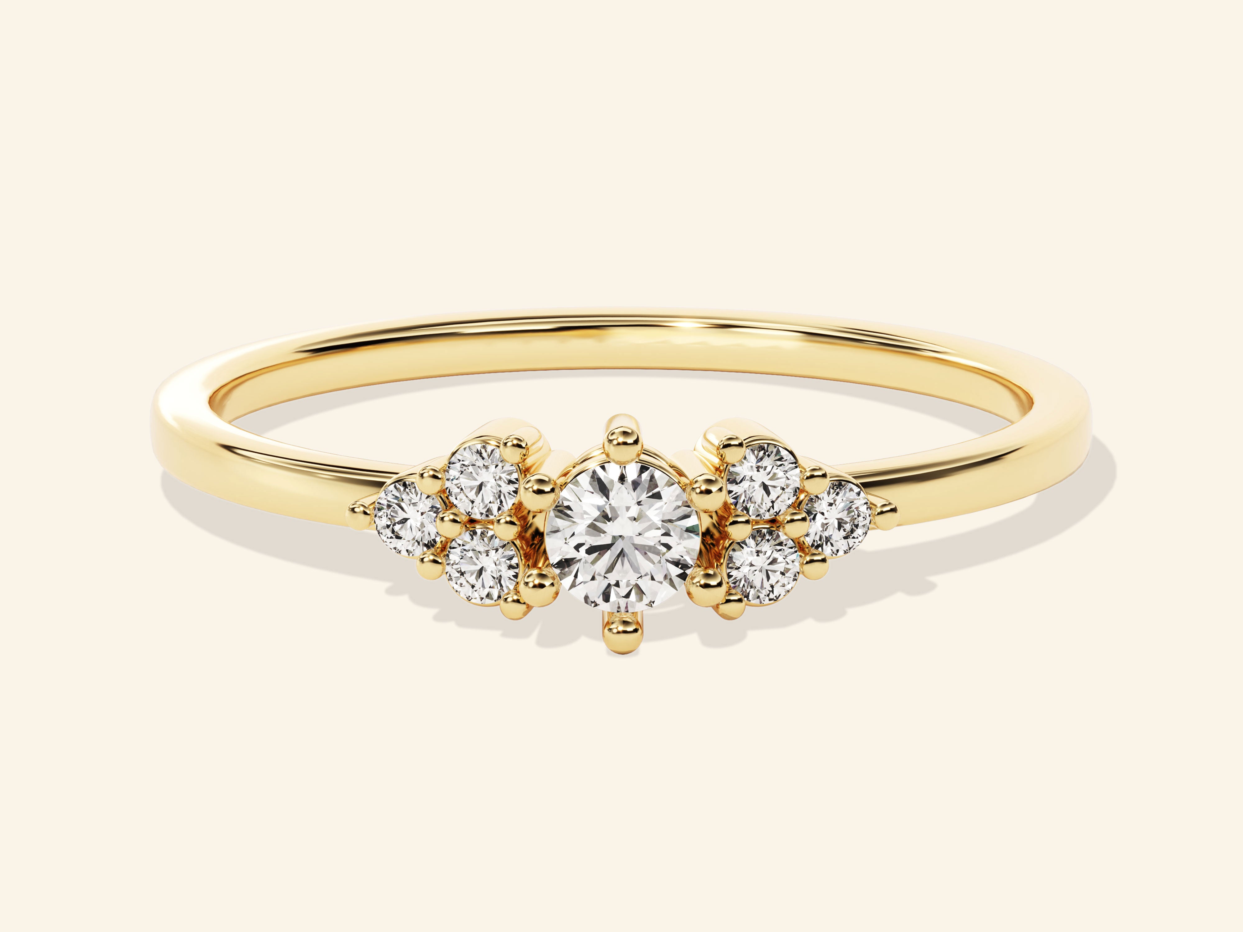 Floral Promise Ring