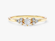 Cluster Sparkle Promise Ring