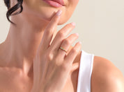 Floral Promise Ring
