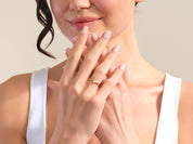 Twist Princess Promise Ring