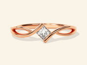 Twist Princess Promise Ring